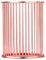 Hillento Pencil Holder, Metal Pen Pencil Holder, Rose Gold Pencil Holder, Desk Stationery Organizer for Home, School, Office Desk Supplies, Makeup Brush Organizer, Rose Gold