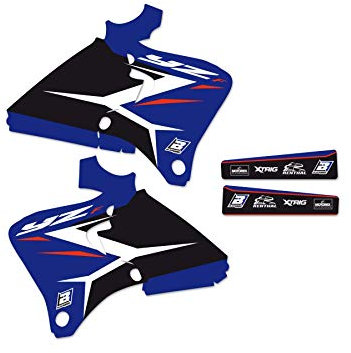 Blackbird kit adesivi motocross Yamaha Yzf 250/400 / 426 1998 1999 2000 2001 2002 in Crystall
