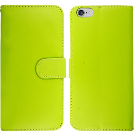 ProGadgetsLtd Case For iPhone 6s, Flip Wallet Leather Phone Cover, Green