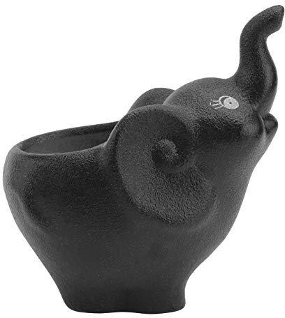 VALICLUD 1Pc Succulent flower pot ceramic elephant planter cute succulent planter elephant succulent planter desk flower pot mini plant stand Festival Supplies office ring Cartoon ceramics