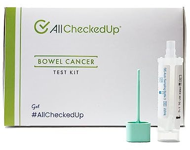 Bowel Cancer Screening - Fast & Discreet Quantitative FIT Test to Screen for Bowel Cancer | Online Results in 48 Hours | UKAS Accredited Lab | Free Aftercare Support (Bowel Cancer FIT Test)
