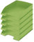 Leitz Briefablage A4, 5er Pack, stapelbare Ablagefächer, Blauer Engel, Recycle-Sortiment, Grün, 52275050