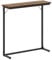 Hzuaneri Konsolentisch, schmaler Sofatisch, Eingangstisch, Akzenttisch, industriell, einfache Montage, für Wohnzimmer, Eingangsbereich, 24 x 80 x 80 cm, rustikales Braun und Schwarz CT15501B