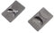 Marel Shop® - Supporto Leva Sgancio Griglia per Cappa compatibile con Elica Kit 2 Pezzi Marrone Scuro per Modelli : DXK5500BR - DXK6000BR - CONCORDE 2K28 SL3V 2L BR/F/60 - SABAUDIA LX/WH/F/90