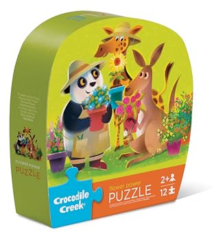 (New Jan) Croc Creek 12pc Mini Puzzle Flower Power (unit 2)