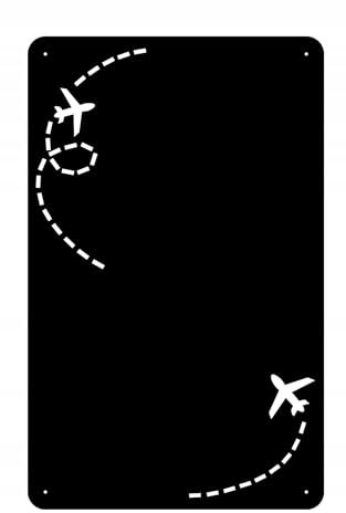 Magnettafel Tafel Board Wandtafel aus Metall Magnete Reisen Souvenir 50x80 cm