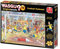 Jumbo Spiele 1119801817 Wasgij Original 14 Football Madness! 1000 Teile Puzzle