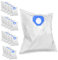 SPARES2GO SMS Lot de 20 sacs en microfibre pour aspirateur Nilfisk GA70 GD80 GD90C GM80 GM90 GS80 GS84 GS90 G90