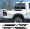 NonWoohdf Aufkleber für die Ladefläche von Pickups, Autostreifen-Dekor, Vinyl-Abdeckung für LKW, passend für Dodge RAM 1500 2500 3500 Rebel TRX-Zubehör