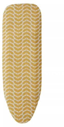 SAVING HUB - Ironing Board Cover - 50% cotton Top Cover - Thick Padding, Easy Fit and Scorch Resistant - Heavy Duty Padded Iron Board Covers H3 x D48 xW125 - Stain Resistant (1, Flower)