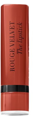 Bourjois, Rouge Velvet The Lipstick, barra de labios, 53 Caramel Salé, 2.4 g