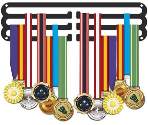 SUPERDANT Supporto per Medaglie Sportive Supporto per Medaglie Antiscivolo Supporto per Maratona di Corsa Supporto per Medaglie in Ferro Supporto per Medaglie Supporto per Medaglie da Parete Supporto