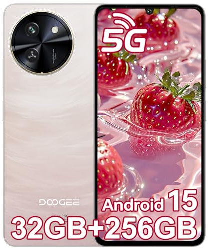 DOOGEE Note 59 Pro(2025) 5G Smartphone Android 15, 32GB+256GB(2TB) Telefono Cellulari, 6.75'' HD+, 16MP+8MP Cellulare 6250mAh-ORO