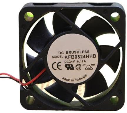 Hyyudiut Lüfter AFB0524HHB DC 24V 0,17A 5cm 5015 50X50X15MM 2-Draht