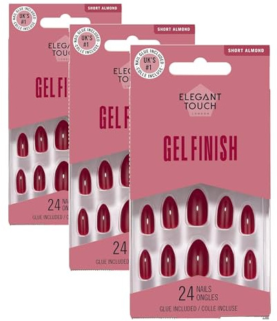 Elegant Touch Gel Finish Colour- Cherry Pie (Pack of 3)