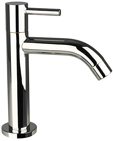 ATCO® STILO Kaltwasser Kaltwasserhahn Waschtischarmatur Kaltwasserarmatur Ventil Armatur Standventil Wasserhahn Waschtisch Einhebel Gäste-WC chrom