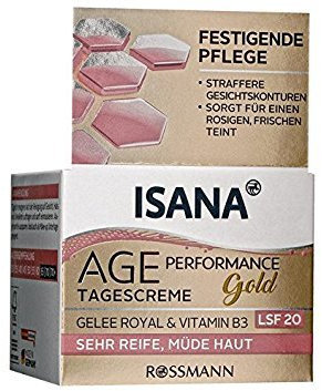 ISANA Age Performance Gold Tagescreme - 50 mL