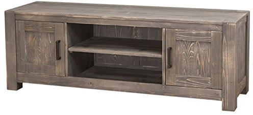 Casa Padrino Landhausstil Sideboard Dunkelbraun 160 x 46 x H. 56 cm - Landhausstil Fernsehschrank