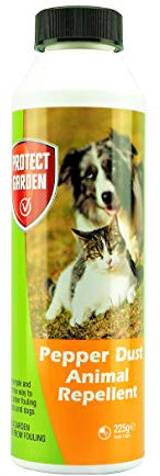 PROTECT GARDEN 86600256 Pepper Dust, 225g - Non-Harming Powder Animal Repellent - Scent Based Repellent Deters Animal Fouling - Garden Deterrant for Animals - Effective Against Birds, Rabbits & More