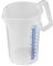 Thermohauser 8300040085 Misurino con Manico Chiuso, 1000 ml, plastica PP, Scala Blu in Litri e millilitri, Trasparente