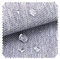 NOVELY® Oxford 350D Outdoor-Stoff im Leinen-Look - Mélange Polsterstoff - Wasserabweisende Meterware 1lfm (06 Grau)