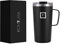 IRON °FLASK Grip Kaffeebecher - 470 ml, auslaufsicher, vakuumisolierte Edelstahlflasche, doppelwandig, Thermo Travel, Hot Cold, Water Metal Canteen