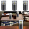 Cepewa LED Echtwachs-Kerze im Glas │7,5x15cm 3er Set │Warmweiße Flamme │Flacker- und Timerfunktion