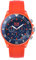Ice-Watch - ICE chrono Orange blue - Orange Herrenuhr mit Silikonarmband - Chrono - 019845 (Extra large)