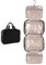 Garsumiss Trousse de Toilette Organisateur Maquillage Voyage Sac Rangement Etanche avec Crochet Suspension pour Accessoires Bain,Shampoing,Récipient Taille Standard(Noir)