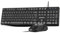 KOORUI Wired Keyboard and Mouse Combos, Full Size Computer Keyboard with Numeric Keypad, USB-A Plug-and-Play, Windows MacOS Linux Compatible, QWERTY UK English Layout - Black