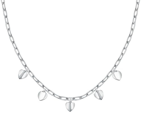 Morellato Halskette Romantic Pailettes Steel Necklace SAWW02 sMO4184 Marke, Estándar, Metall, Kein Edelstein