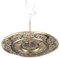Soporte para Incienso, Soporte de Varilla de Incienso Cono, Quemador de Incienso de Cobre Disco de Plato, Incense Stick Holder, Incienso Soporte Metal, Porta-Incienso para Dormitorio, Oficina