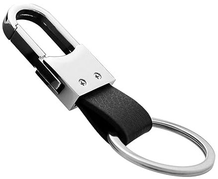 WRITWAA Leder Schlüsselanhänger Auto Mit Modernem Design Metallring Elegante Herren Schlüsselring Praktischer Autoschlüssel Organizer Geschenkidee Für Männer Und Autoschlüssel