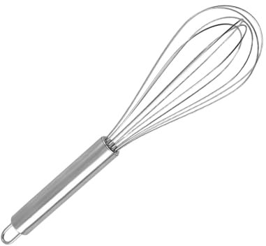 Fouet à œufs – Fouet de cuisine robuste, batteur à œufs en acier inoxydable | Fouet à œufs à poignée ergonomique, fouet à poignée antidérapante, outils de mélangeur à main de cuisson, ustensile de cui
