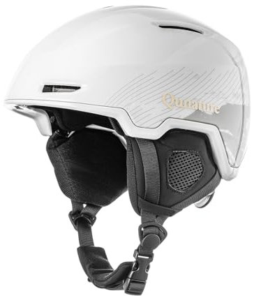 Qunature Casque de Ski Homme Femme, Casque de Snowboard Respirant avec Ventilation, Casque pour Ski et en Plein Air Léger Unisexe Adulte S/M/L Réglable