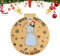 Weihnachtsdekoration Adventskalender, Weihnachtskalender, Weihnachts-Countdow-Kalender Holz Weihnachtsbaum hängende Dekoration, Frohes Weihnachtsschild, Bauernhouse Mittelpunkt für Outdoor drinnen