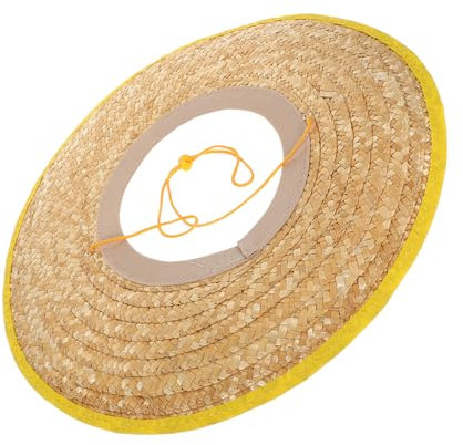 Mikikit Schutzhelm-Visier Mit Voller Krempe Für Herren Wiederaufladbar Einsatz Zur Reduzierung Der Hutgröße Bewachen Weicher Sonnenhut Gepolstert Helm Sonnenblende Hüte Visiere Stroh Khaki