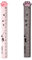 2 Stück Lineal 15cm,Lineal in Katzenkrallenform,Rosa/GrauTransparentes Kunststoff-Lineal,Niedliches Lineal in Form Einer Katzenpfote,für Schule Büro Zuhause,zum Messen,Unterstreichen,Zeichnen,Malerei.