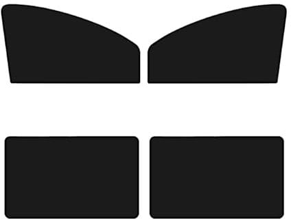 VUXEEKDR Car Side Window Sunshades, for Dacia Duster 3 2024 2025 Anti-UV Auto Windows Sun Shade Cover Protect Privacy Breathable Sunshade Visor Accessories