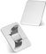 Gatuida 2Pezzi Anello per Nail Art Acciaio Inossidabile da Palette per Miscelazione Colori Fai da Te Strumenti Professionali per Manicure