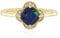 Cavill Opalring Silber – Eleganter äthiopischer Opal 0,44 ct, vergoldeter 925 Sterling Silber Damenring, Antik Kissenschliff, mit Zirkonia, moderner goldener Ring