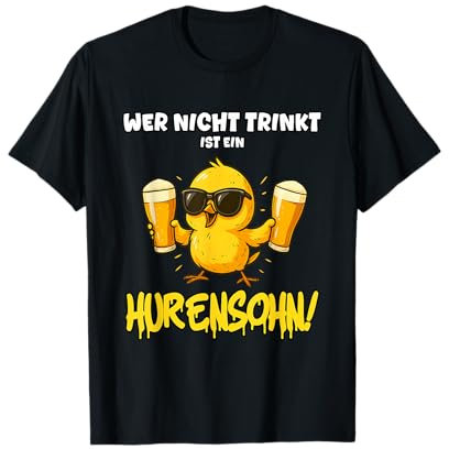 Hurensohn - Malle Outfit 2025 - Apres Ski , Rum & Bombe T-Shirt