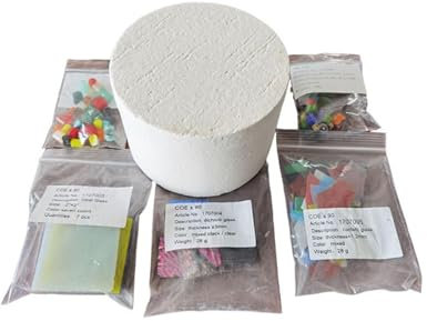 rockible Kit de 6 hornos microondas para Principiantes, a Mano, Herramienta compacta para fusionar Vidrio.