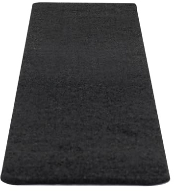 LOIRIIC 15 Stück Treppenstufen Matten rutschfest,12 * 60cm Nordischer Stil Treppenstufen Matten Treppen Stufenmatten Selbstklebend Innen Stufenmatte Teppich Treppenteppich Stufenteppich,Schwarz