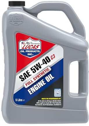 Lucas Oil Synthetic 5W-40 C3 Engine Oil - 5 Litre