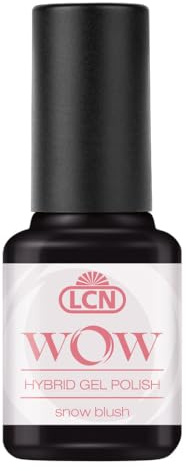 LCN WOW Hybrid Gel Polish jardin de noel 8ml (Nr. 878-snow blush (creme), 8ml)