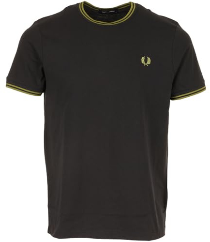 Fred Perry Twin Tipped T-Shirt, Herren T-Shirt - L