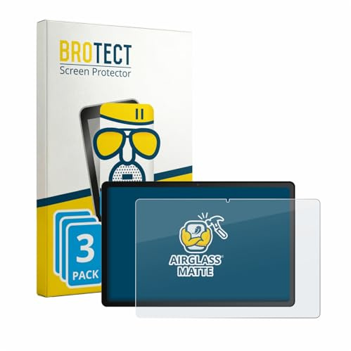 BROTECT Entspiegelungs Schutzglas für Whitedeer YXG13BK 10.1 (3 Stück) Schutzfolie Matt [Extrem Kratzfest 9H, Anti-Reflex, Anti-Fingerprint]