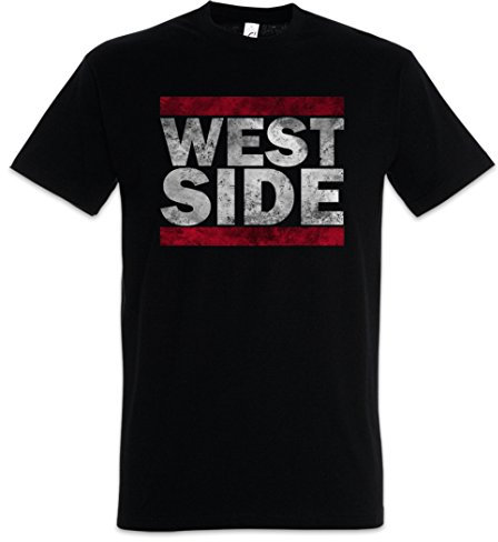 Urban Backwoods West Side Herren T-Shirt Schwarz Größe M