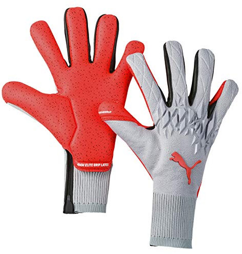 PUMA Equipment - Torwarthandschuhe Future Grip 19.1 TW-Handschuh GrauRot 11